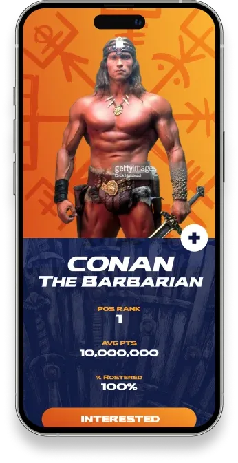 Player page, viking theme