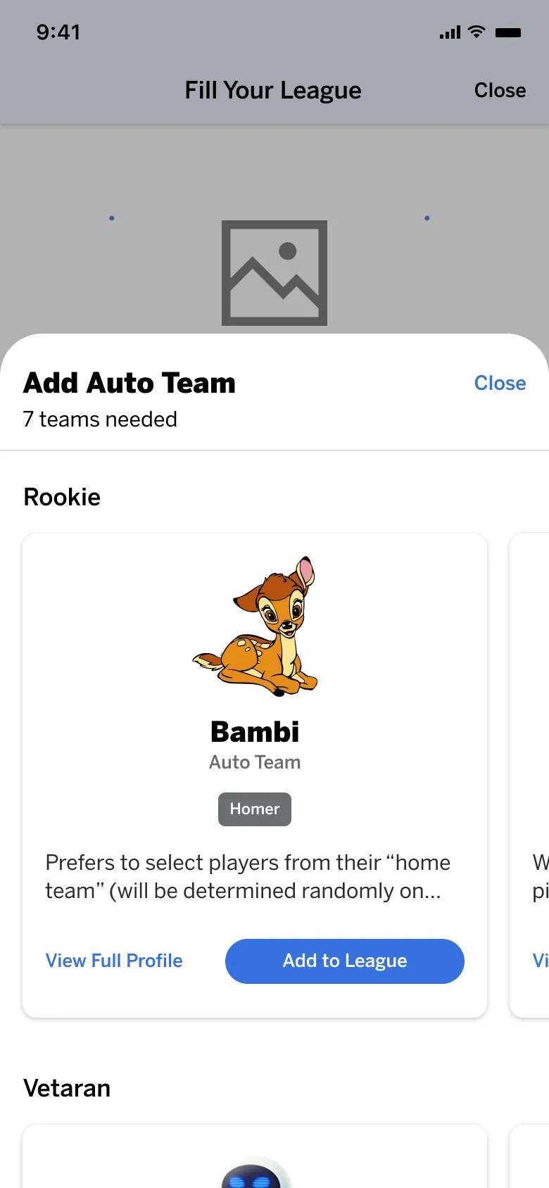 Fill Your League exploration 3