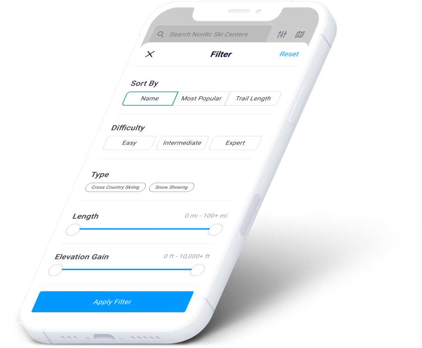 Explore Nordic ski centers — screen 2