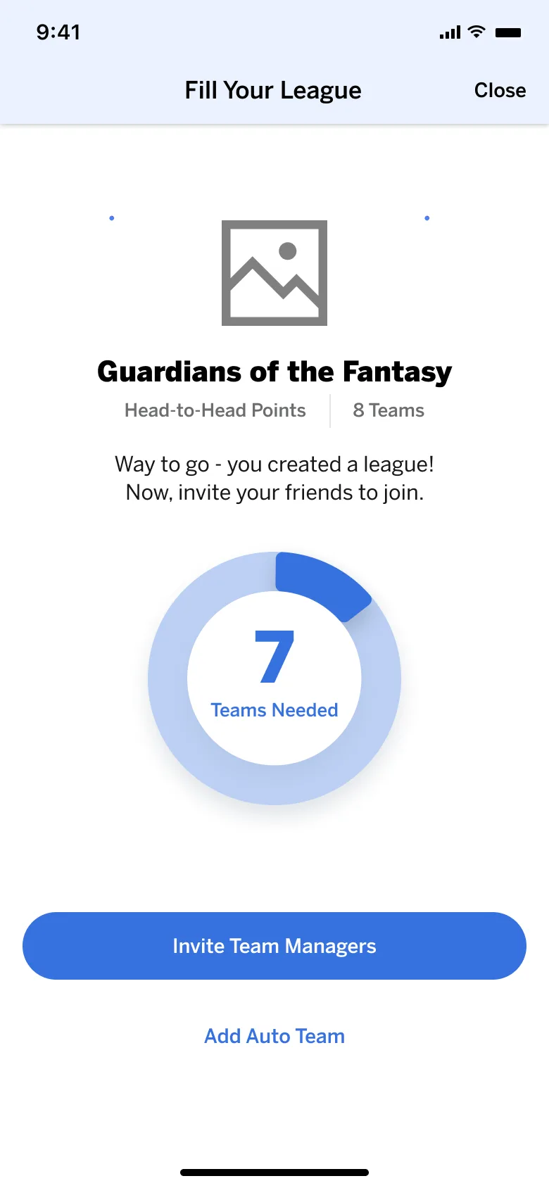 Fill Your League exploration 1