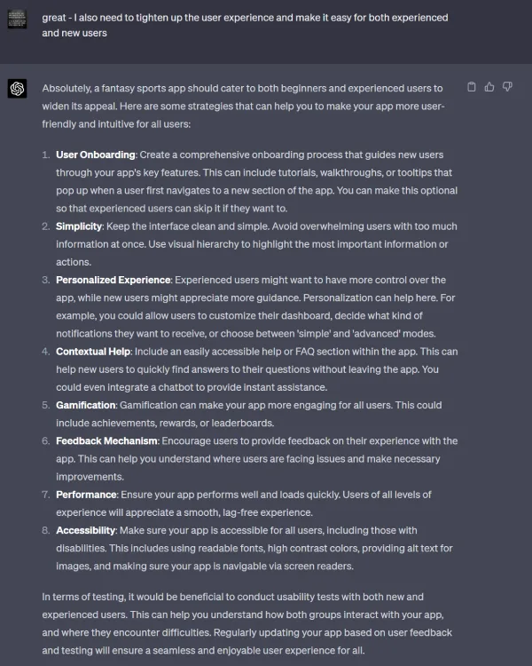 AI generated UX flow 2